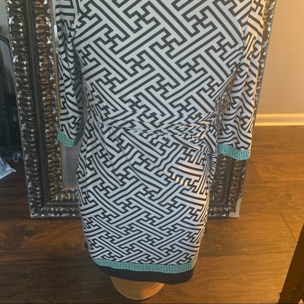 Sandra Darren Multi Color Pattern Dress - Picture 2 of 6